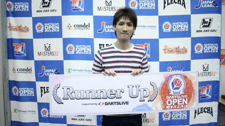 OPEN　シングルス　2位