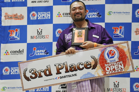 OPEN　シングルス　3位