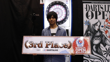 OPEN　Ⅱ　シングルス　3位