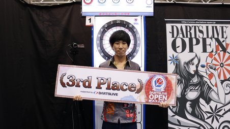 OPEN　Ⅲ　シングルス　3位