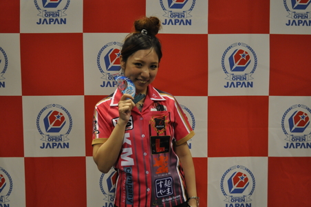 Ladies　ｼﾝｸﾞﾙｽ　2位