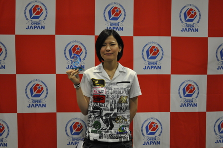 Ladies　ｼﾝｸﾞﾙｽ　3位