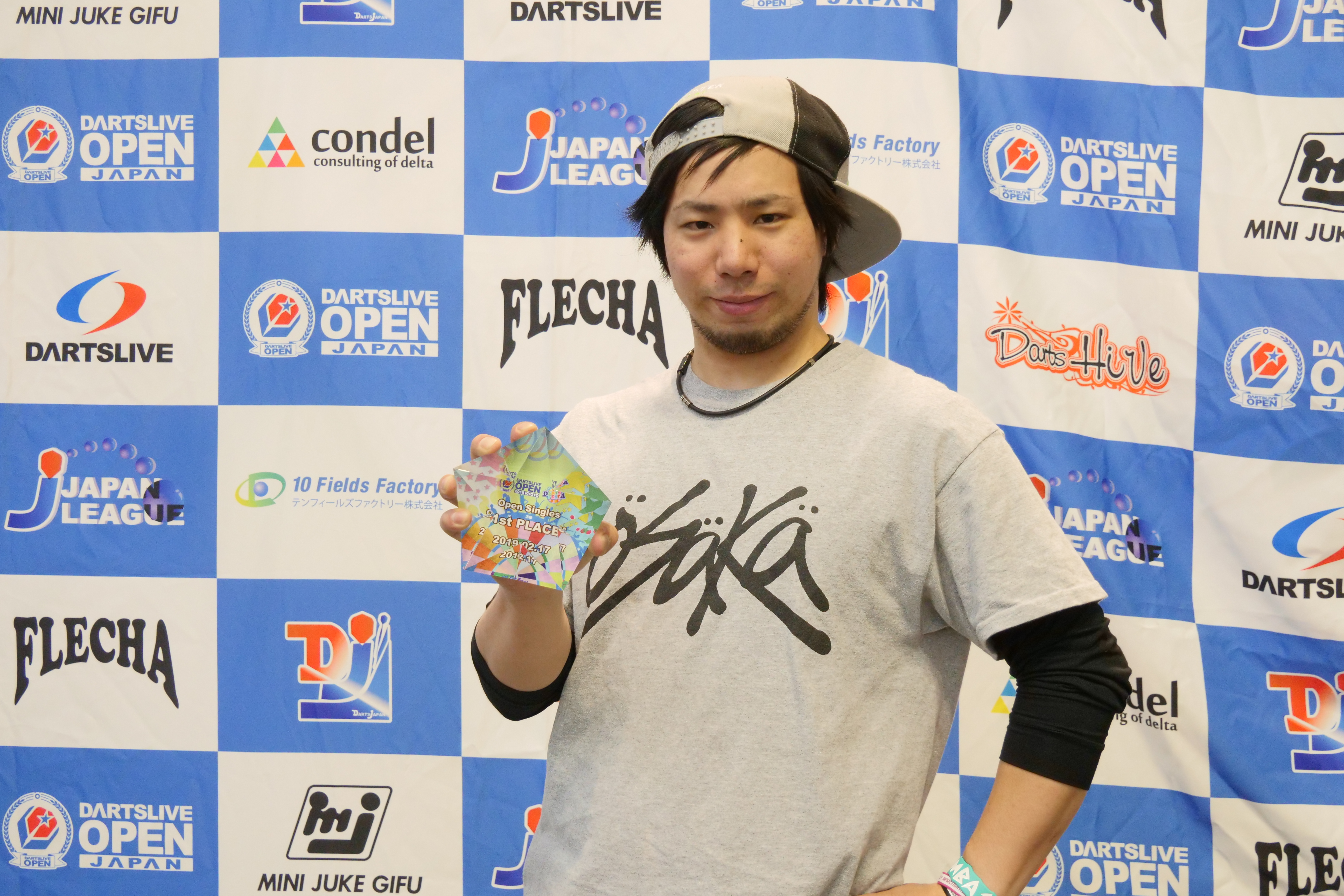 OPEN SINGLES 優勝者