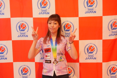 Ladies　ｼﾝｸﾞﾙｽ　3位