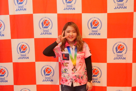 Ladies　ｼﾝｸﾞﾙｽ　3位