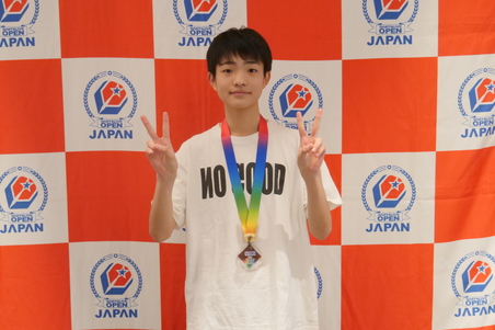 U-19　ｼﾝｸﾞﾙｽ　3位