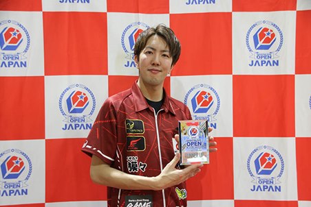 OPEN MAX　シングルス　2位