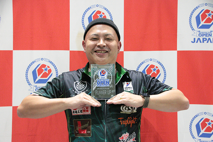 OPEN MAX　シングルス　2位