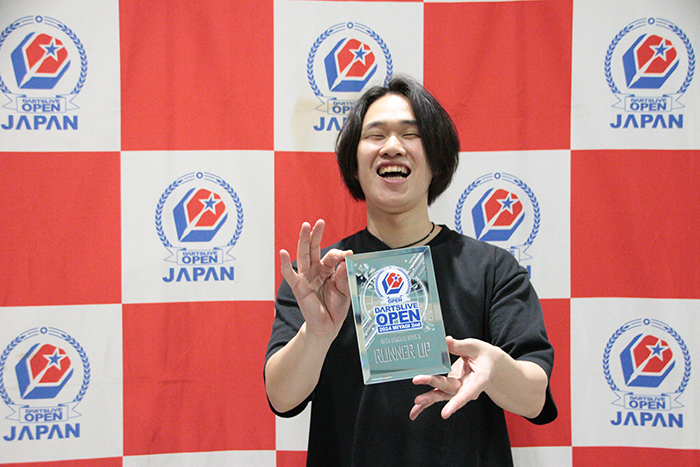 OPEN 3　シングルス　2位