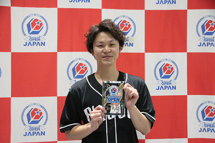 OPEN 3　シングルス　3位