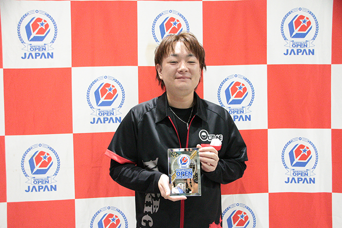 OPEN 3　シングルス　3位