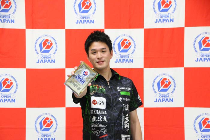 OPEN 2　シングルス　2位