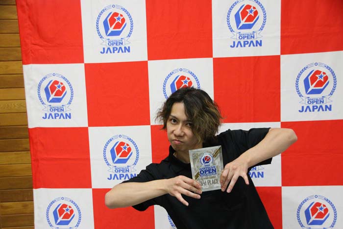 OPEN 2　シングルス　3位