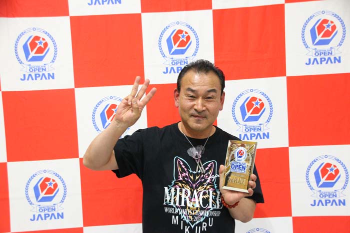 OPEN 1　シングルス　3位