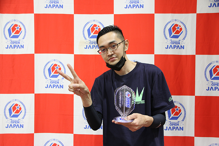 OPEN 4　シングルス　準優勝
