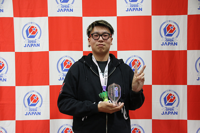 OPEN 2　シングルス　3位