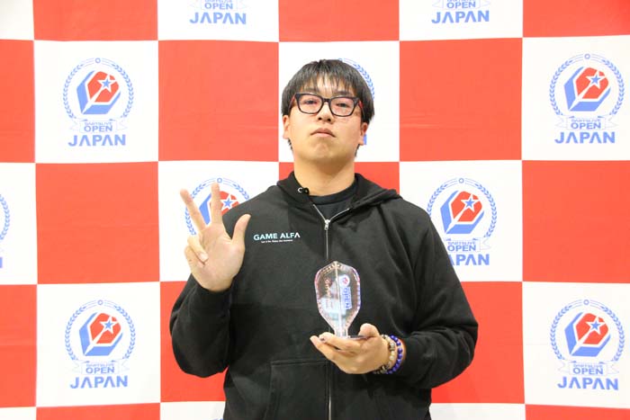 OPEN 4　シングルス　3位