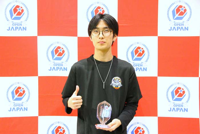 OPEN 3　シングルス　3位