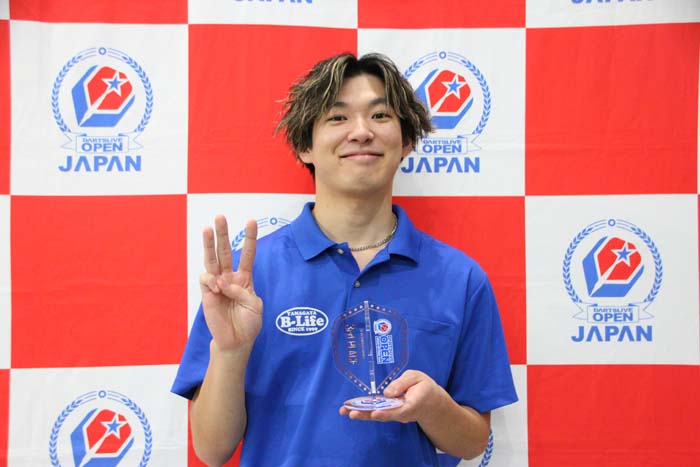 OPEN 1　シングルス　3位