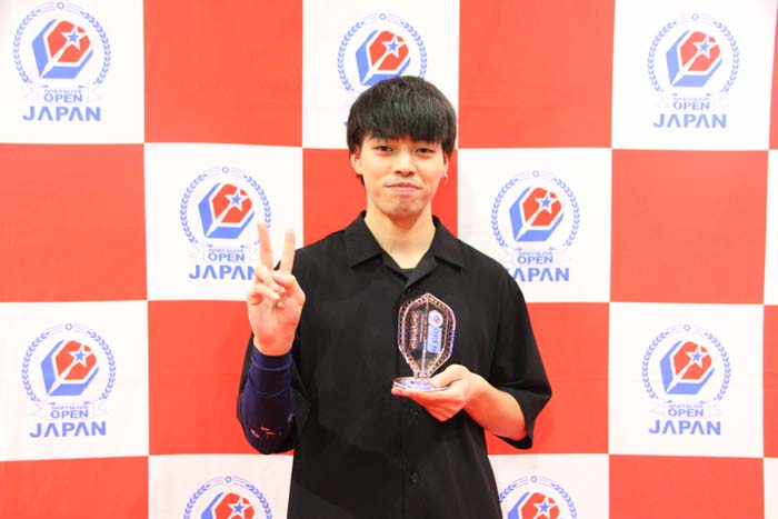 OPEN 3　シングルス　3位