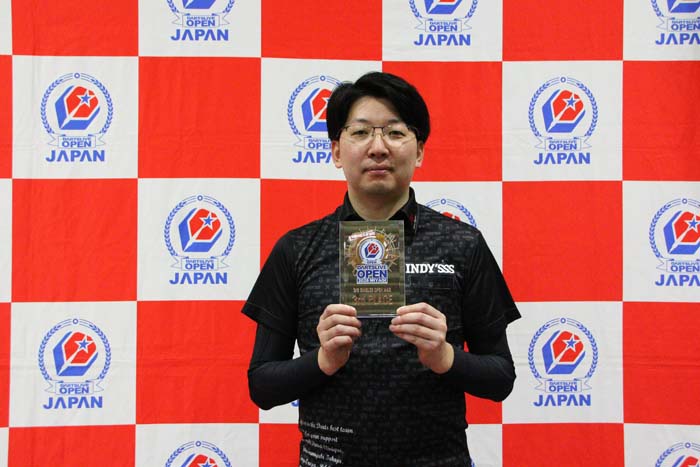 OPEN MAX　シングルス　3位