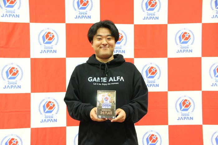 OPEN 4　シングルス　3位