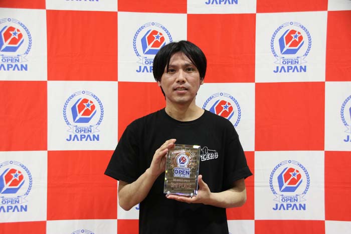 OPEN 3　シングルス　3位