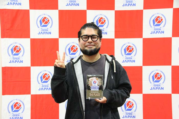 OPEN 1　シングルス　3位
