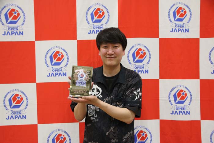 OPEN 4 シングルス 3位
