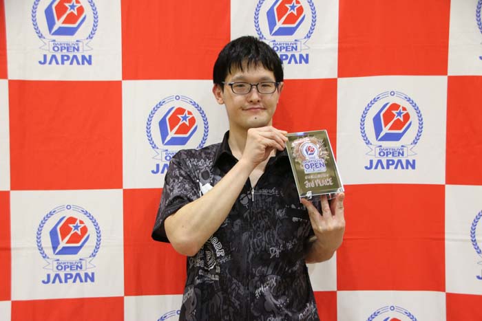 OPEN 4 シングルス 3位