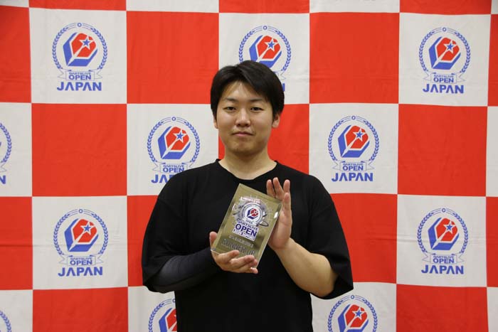 OPEN 3 シングルス 2位