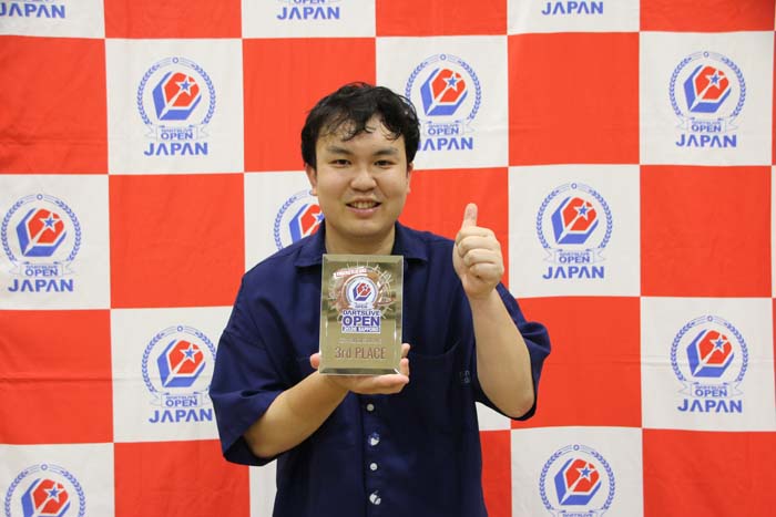 OPEN 3 シングルス 3位
