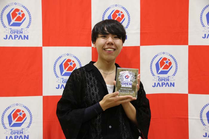 OPEN 2 シングルス 2位